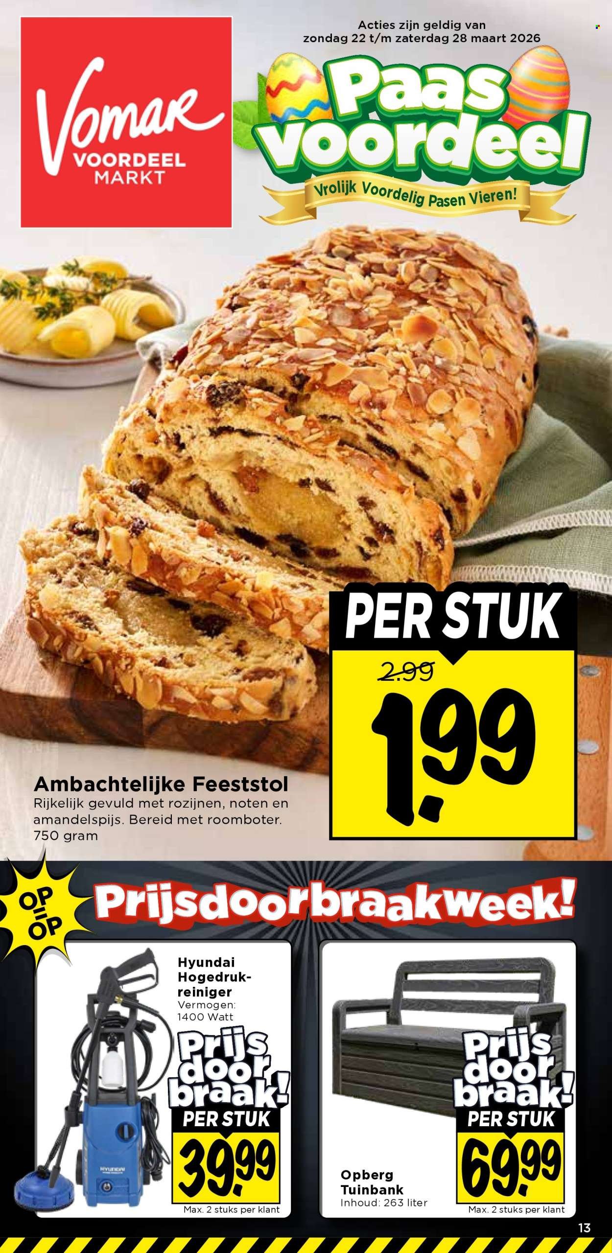 VOMAR folder - Van zondag 22 maart 2026