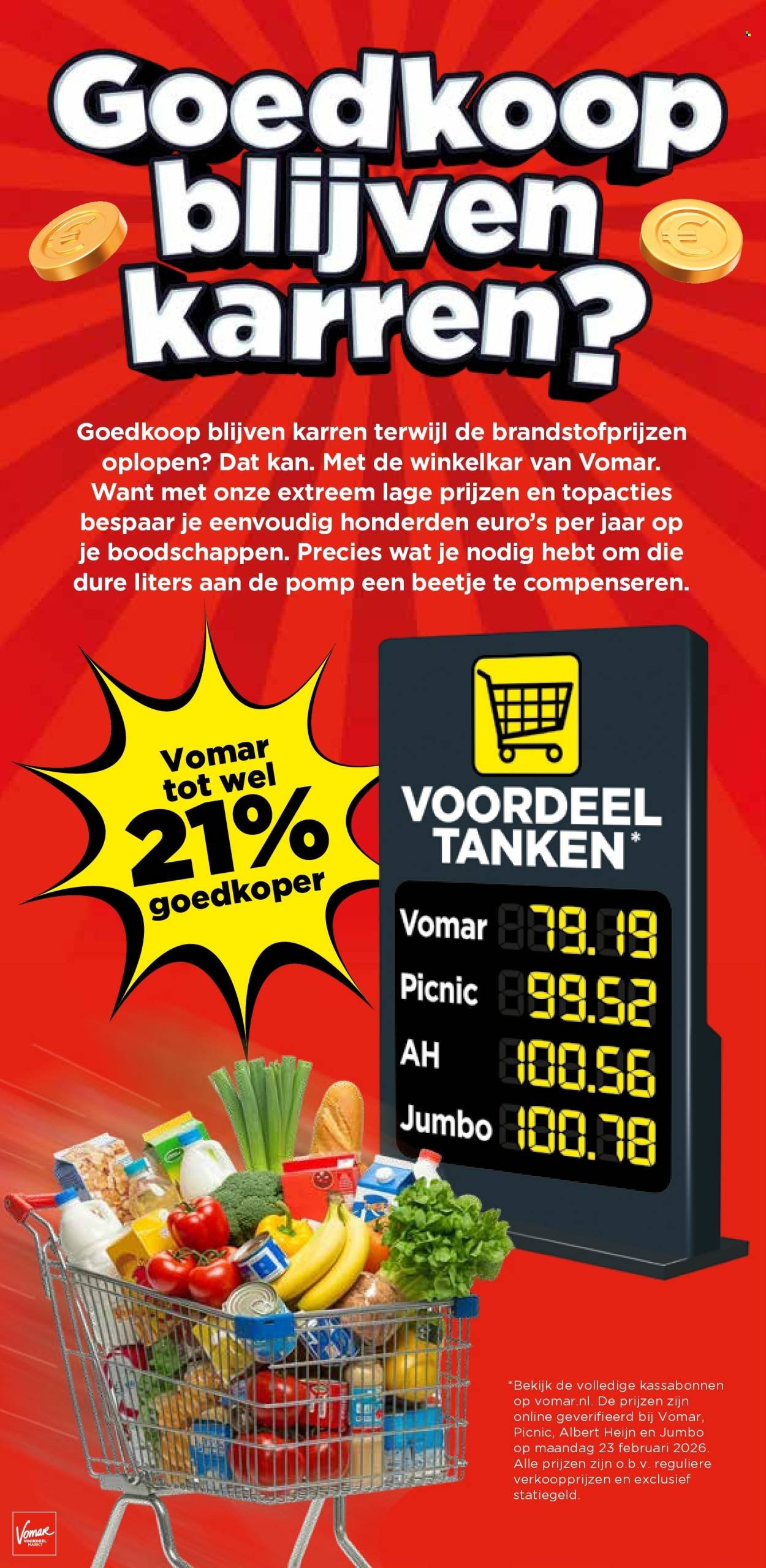 VOMAR folder - Van zondag 22 maart 2026