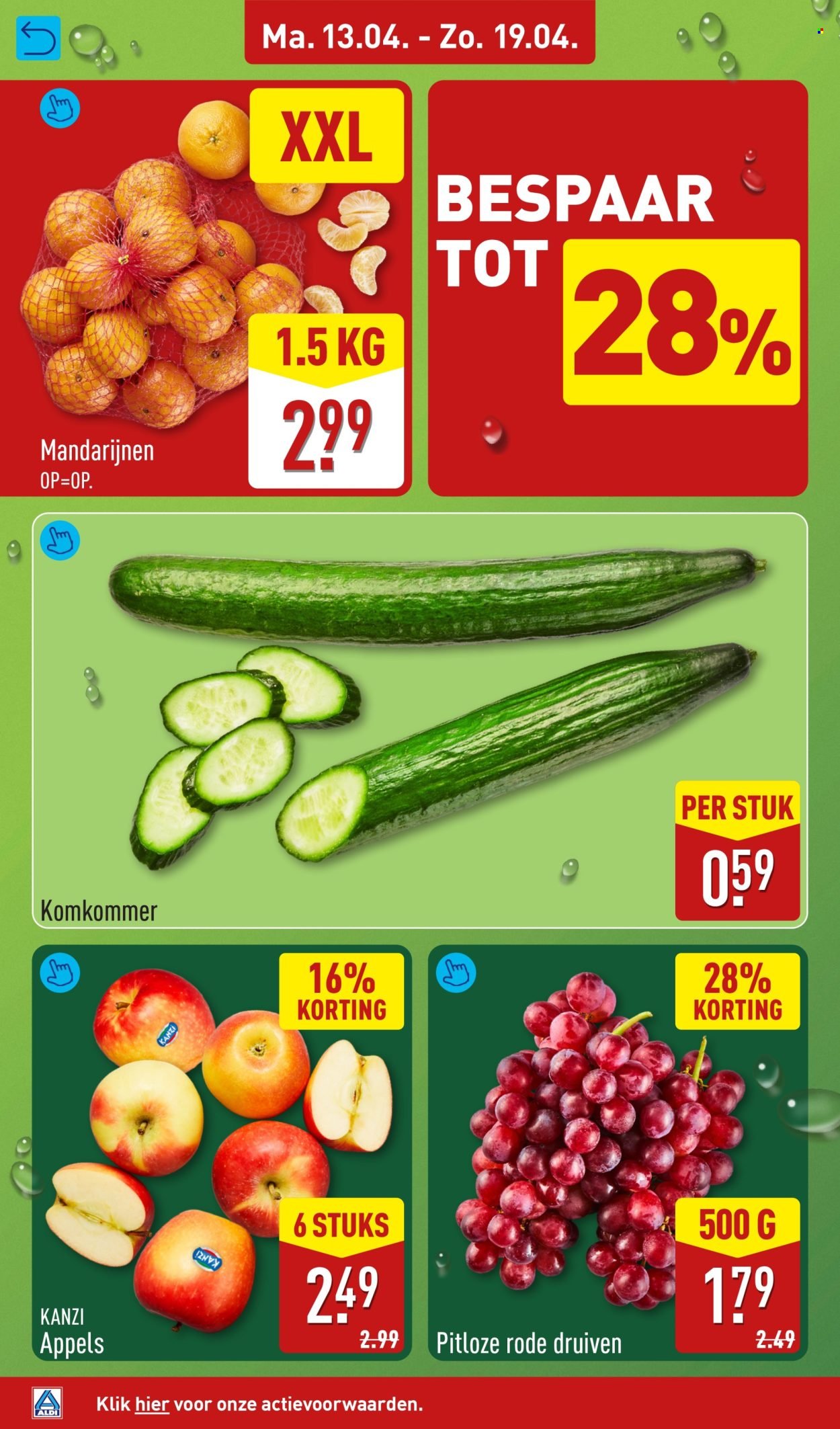 ALDI folder - Van maandag 13 april 2026