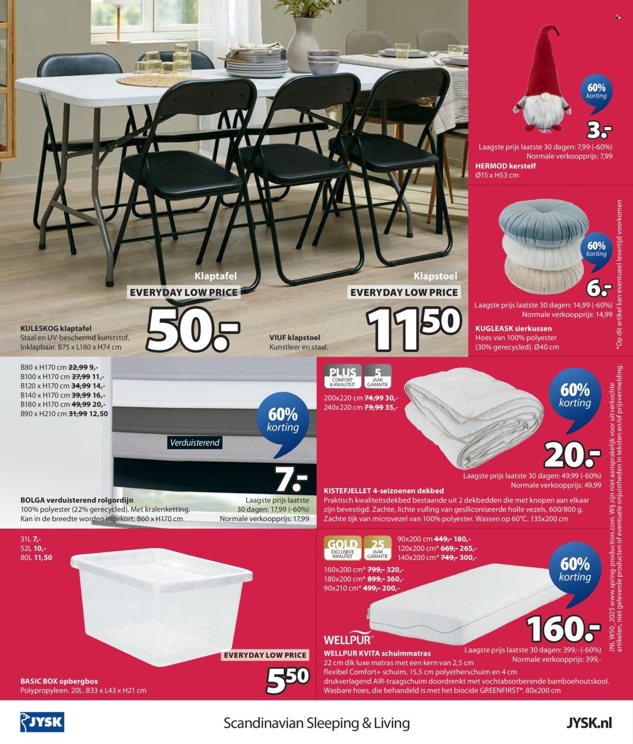 JYSK folder - Aanbieding van de week (2025-12-08 - 2025-12-21)