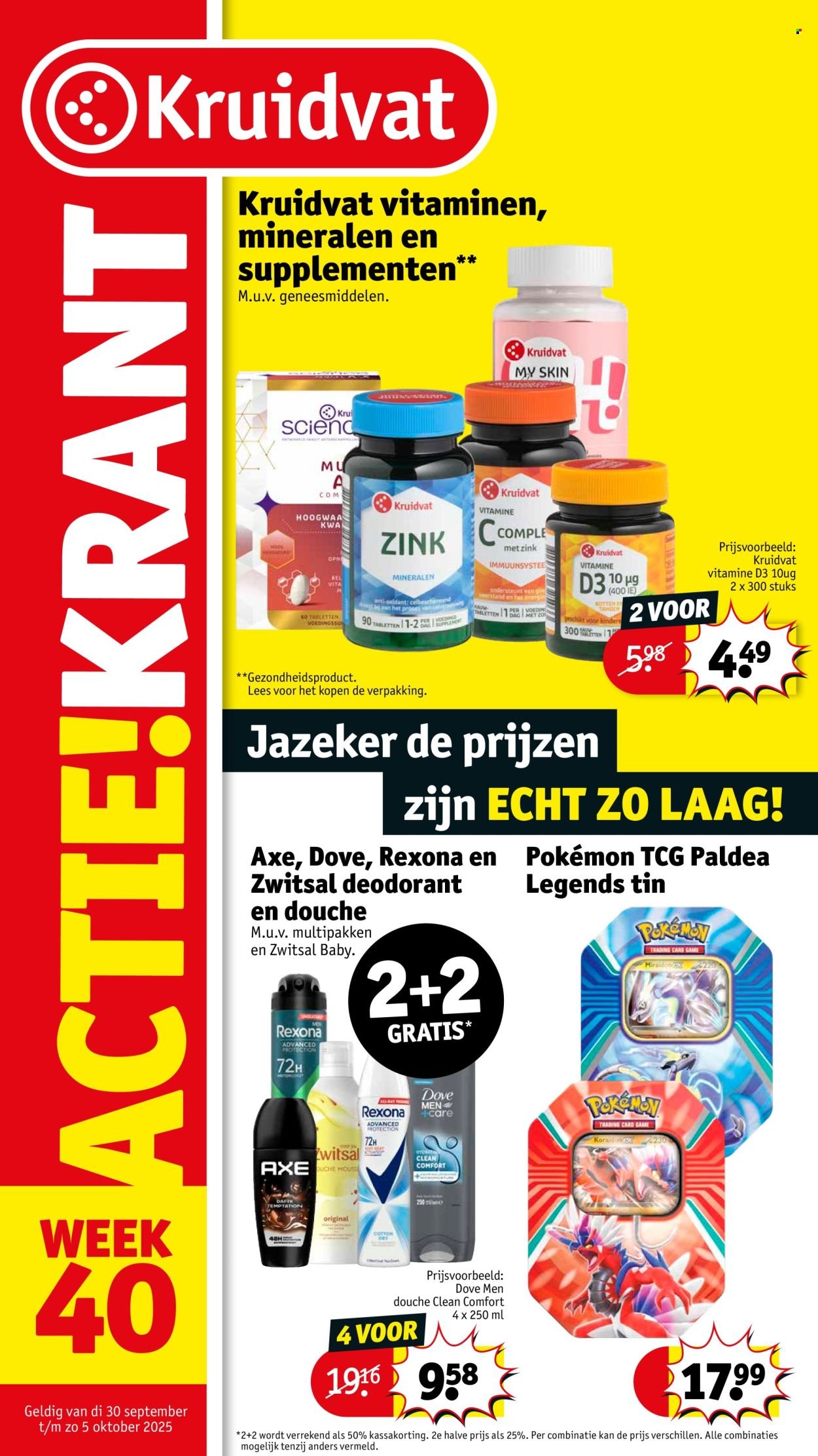 KRUIDVAT folder - Van dinsdag 30 september 2025 (2025-09-30 - 2025-10-05)