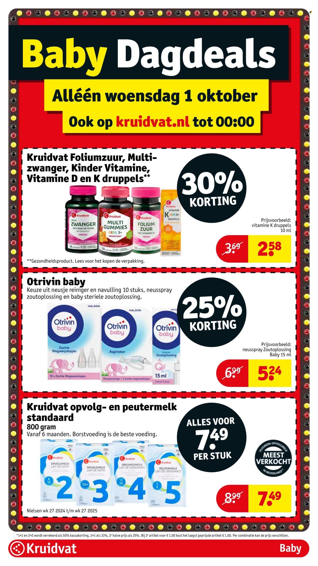 KRUIDVAT folder - Van dinsdag 30 september 2025 (2025-09-30 - 2025-10-05)