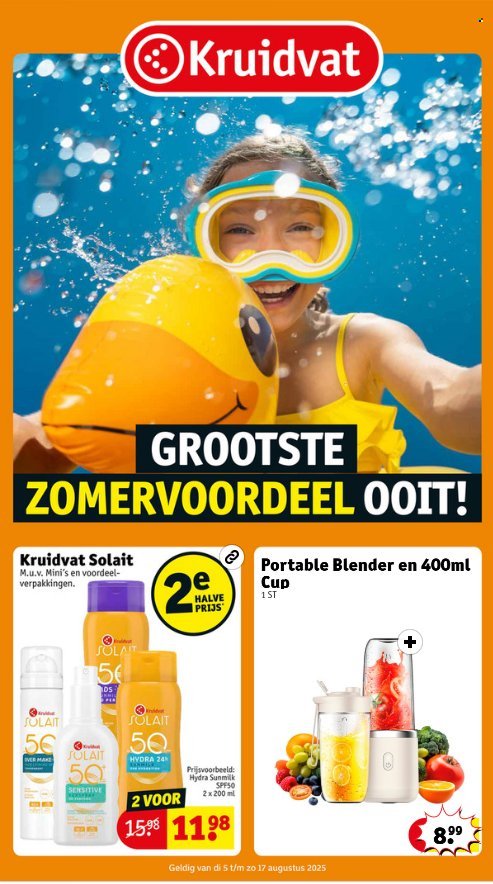KRUIDVAT folder - Van dinsdag 5 augustus 2025 (2025-08-05 - 2025-08-17)