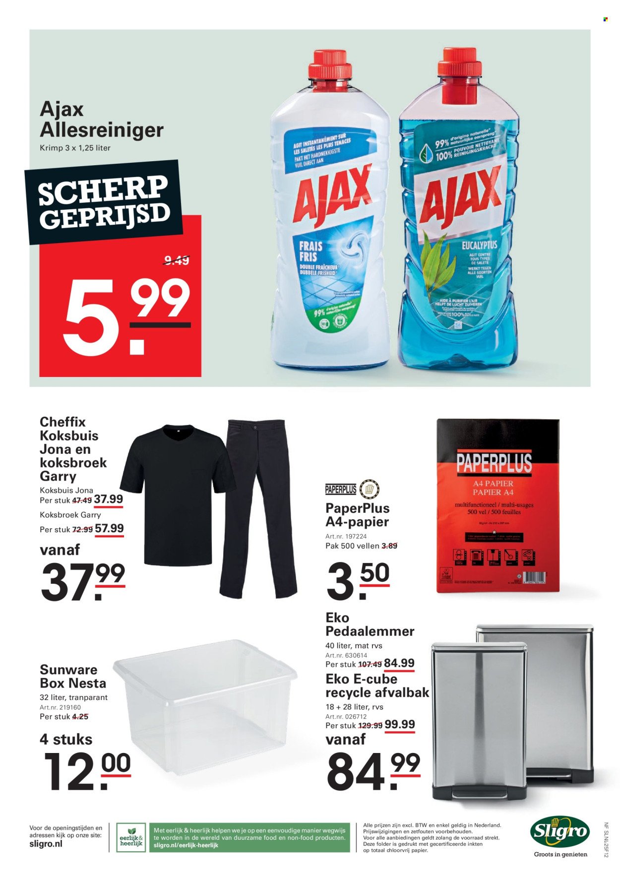 SLIGRO folder - Food (2025-08-28 - 2025-09-15)