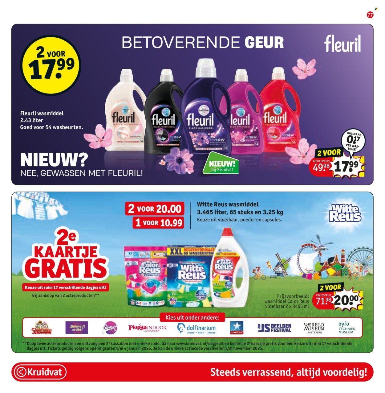 KRUIDVAT folder - Van dinsdag 21 oktober 2025 (2025-10-21 - 2025-11-02)