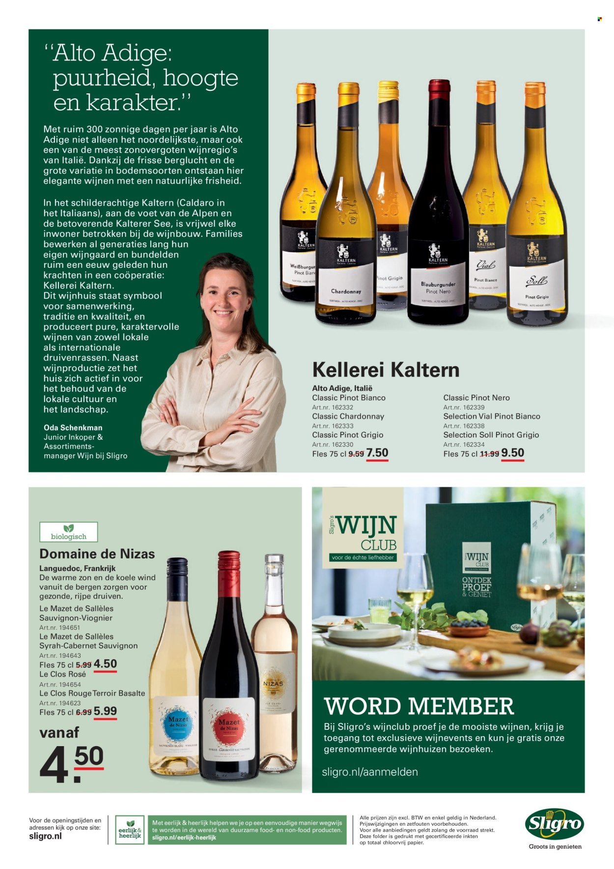 SLIGRO folder - Spaarfolder