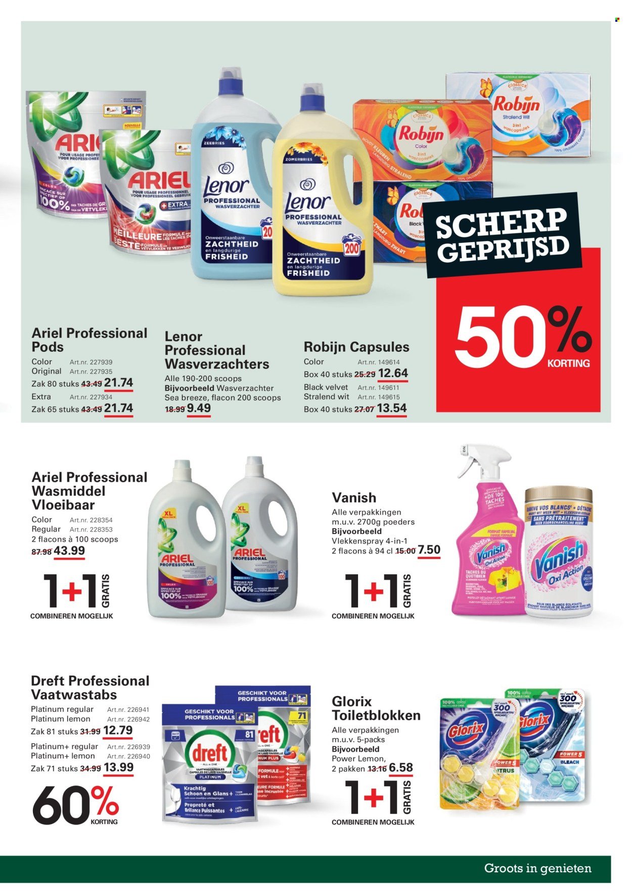 SLIGRO folder - Spaarfolder