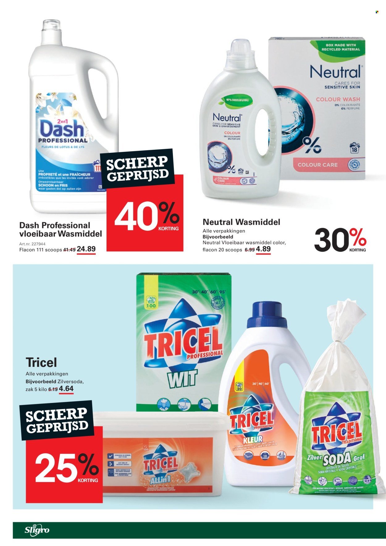 SLIGRO folder - Spaarfolder