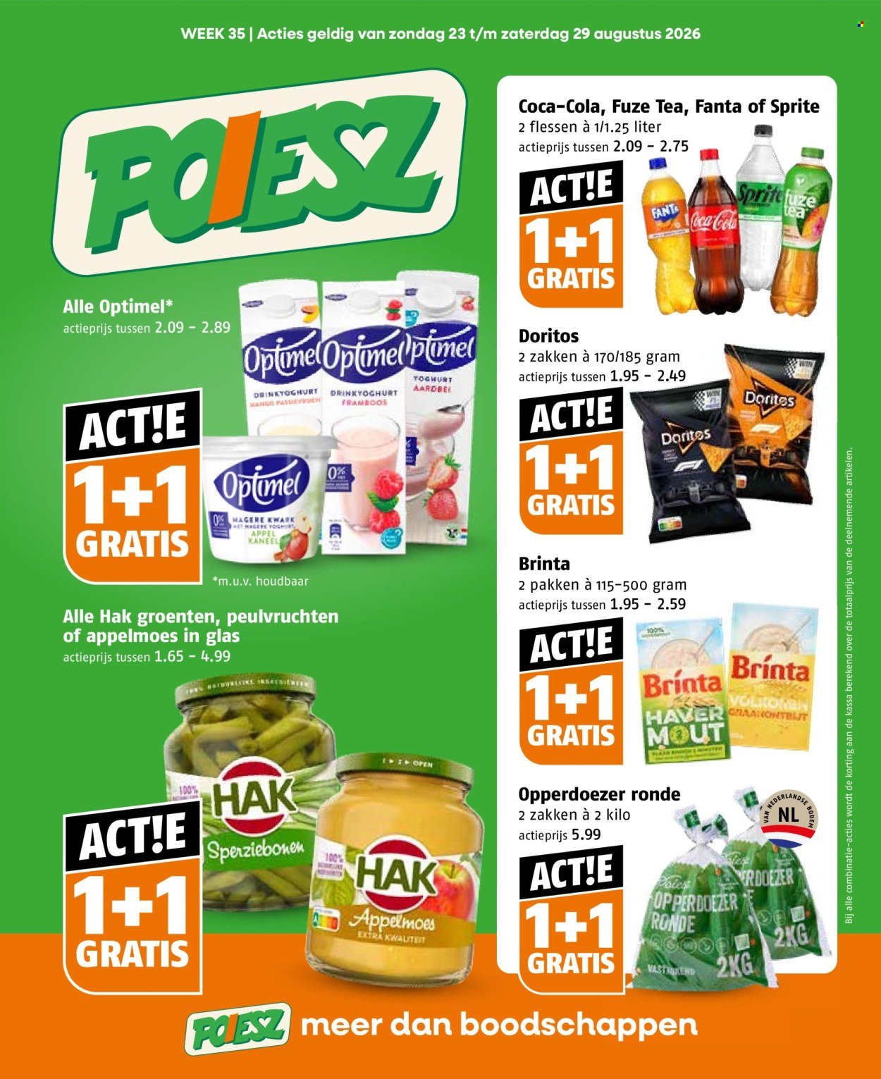 POIESZ folder - Van zondag 23 augustus 2026
