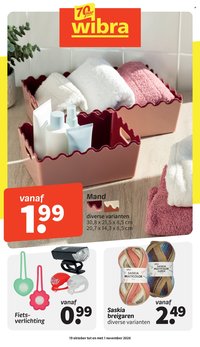 WIBRA folder - Van maandag 19 oktober 2026
