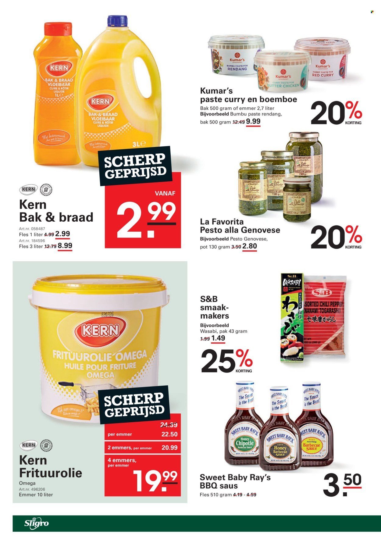SLIGRO folder - Big Deals Cafetaria