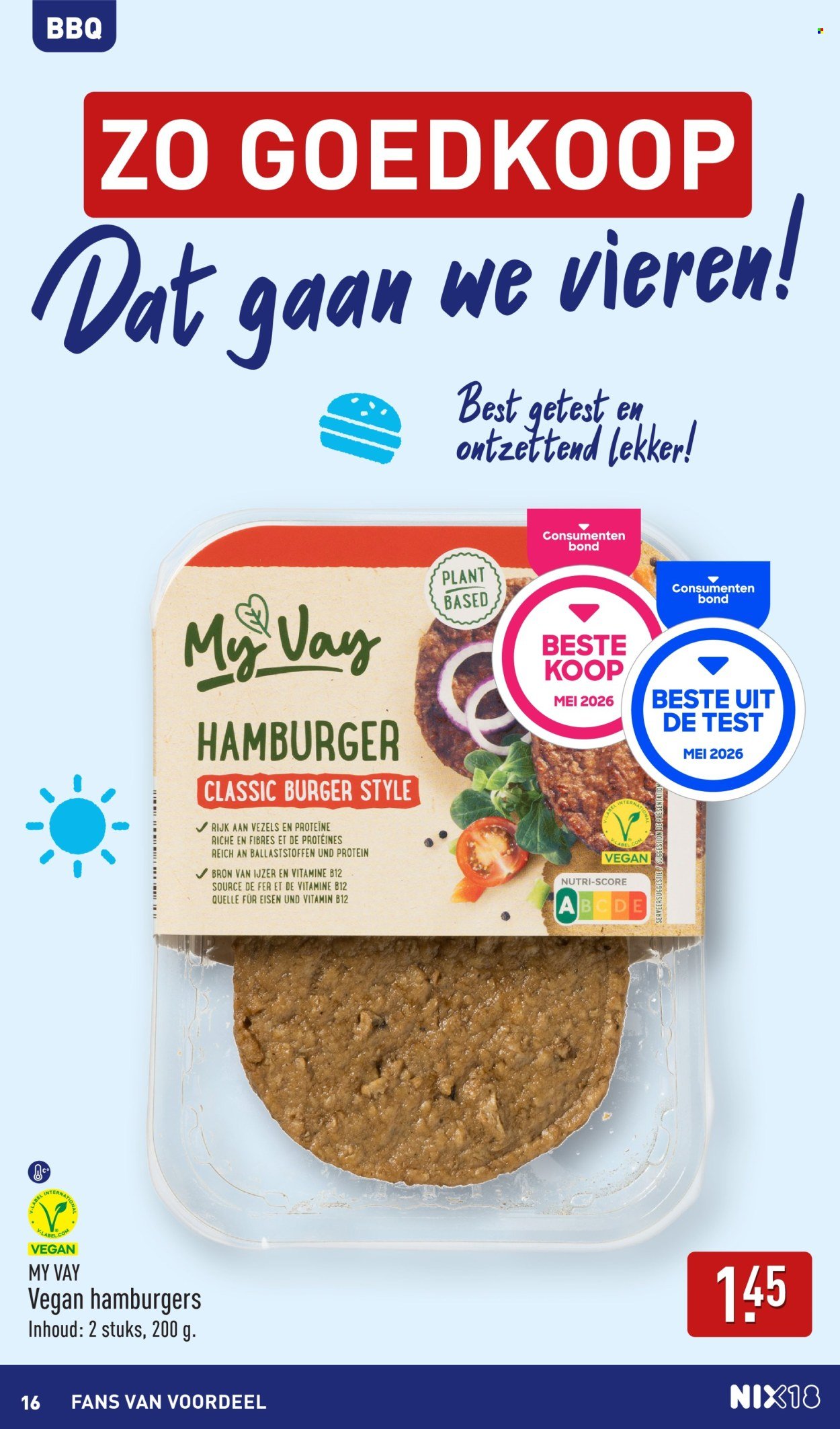 ALDI folder - Buiten eten