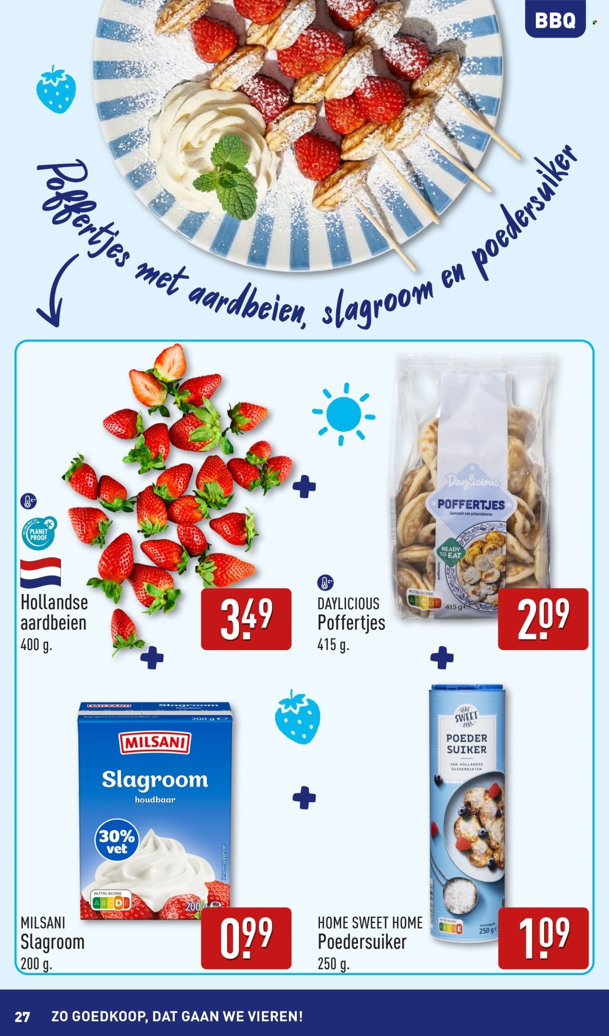 ALDI folder - Buiten eten