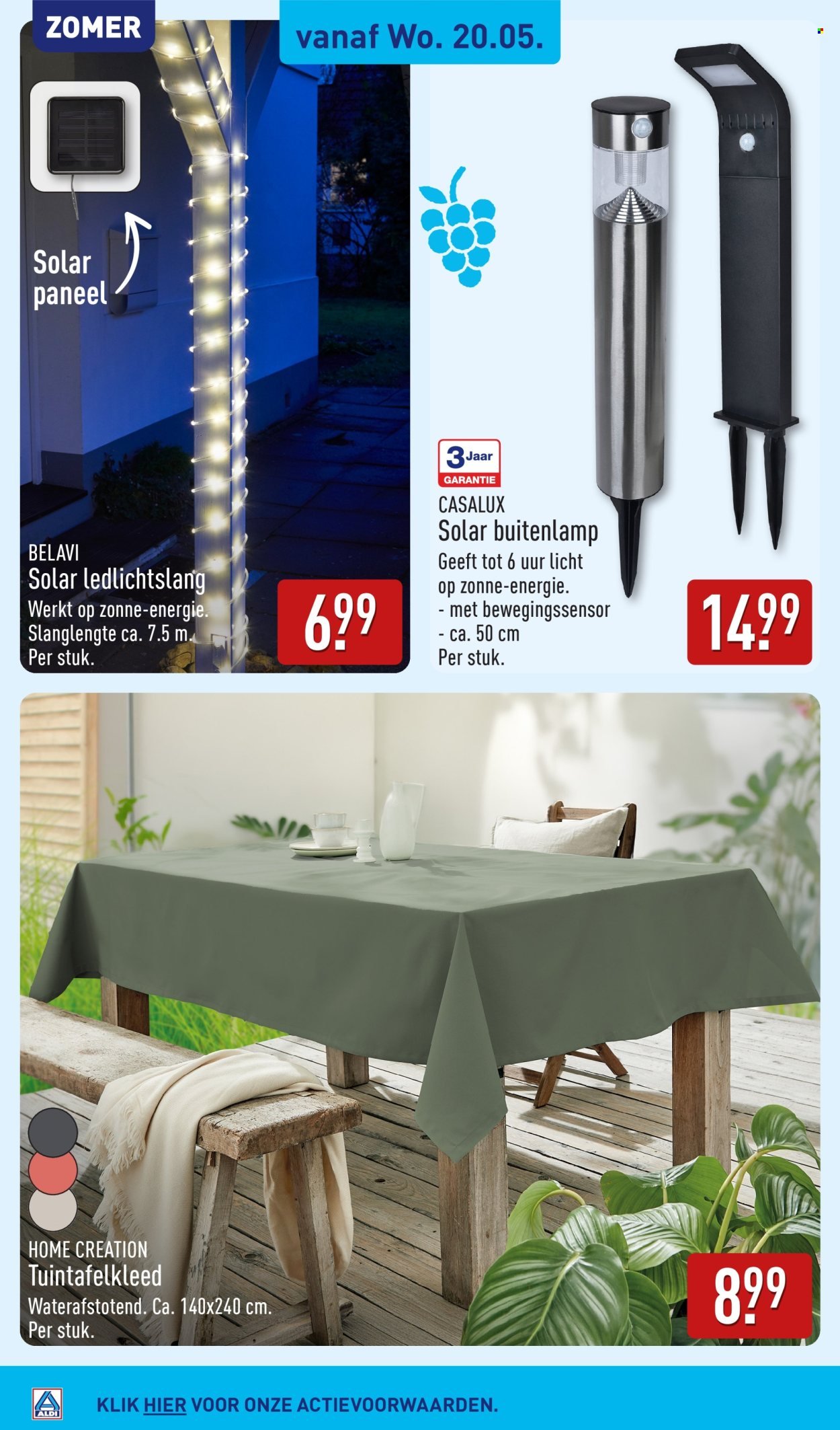 ALDI folder - Buiten eten