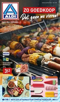 ALDI folder - Buiten eten