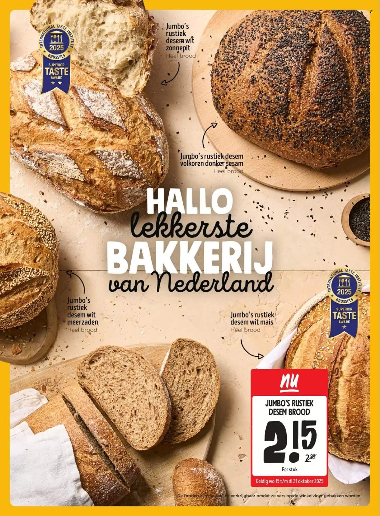 JUMBO folder - Van woensdag 15 oktober 2025 (2025-10-15 - 2025-10-21)