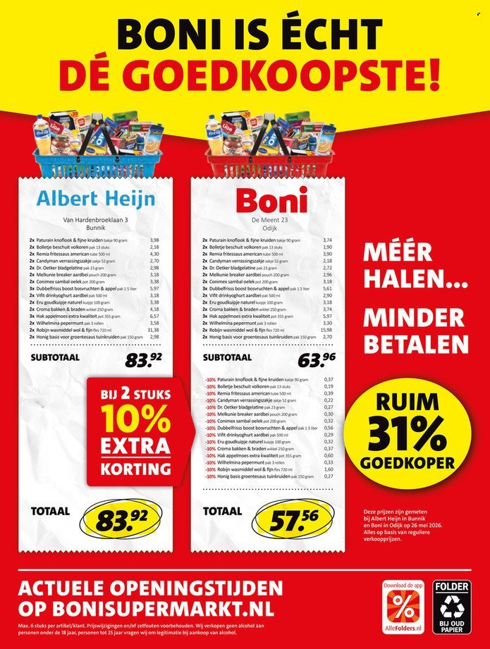 BONI folder - Van maandag 8 juni 2026