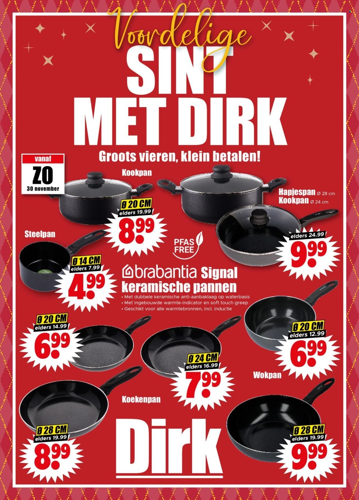 DIRK folder - Sint met Dirk