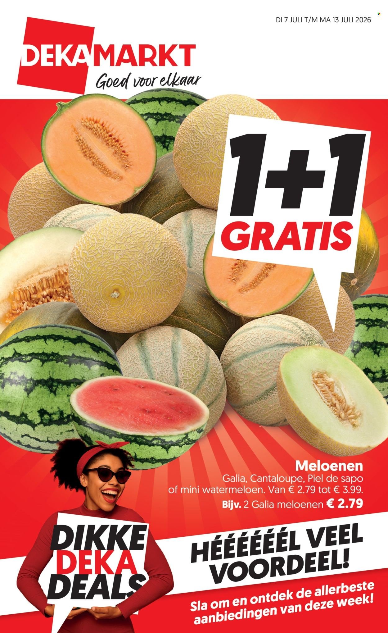 DEKAMARKT folder - Van dinsdag 7 juli 2026