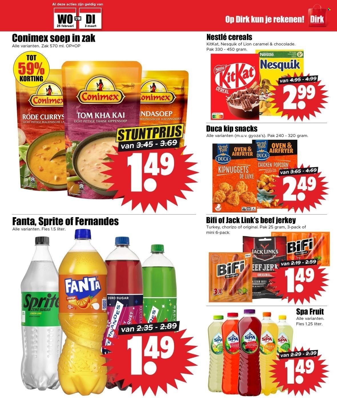 DIRK folder - Volgende week