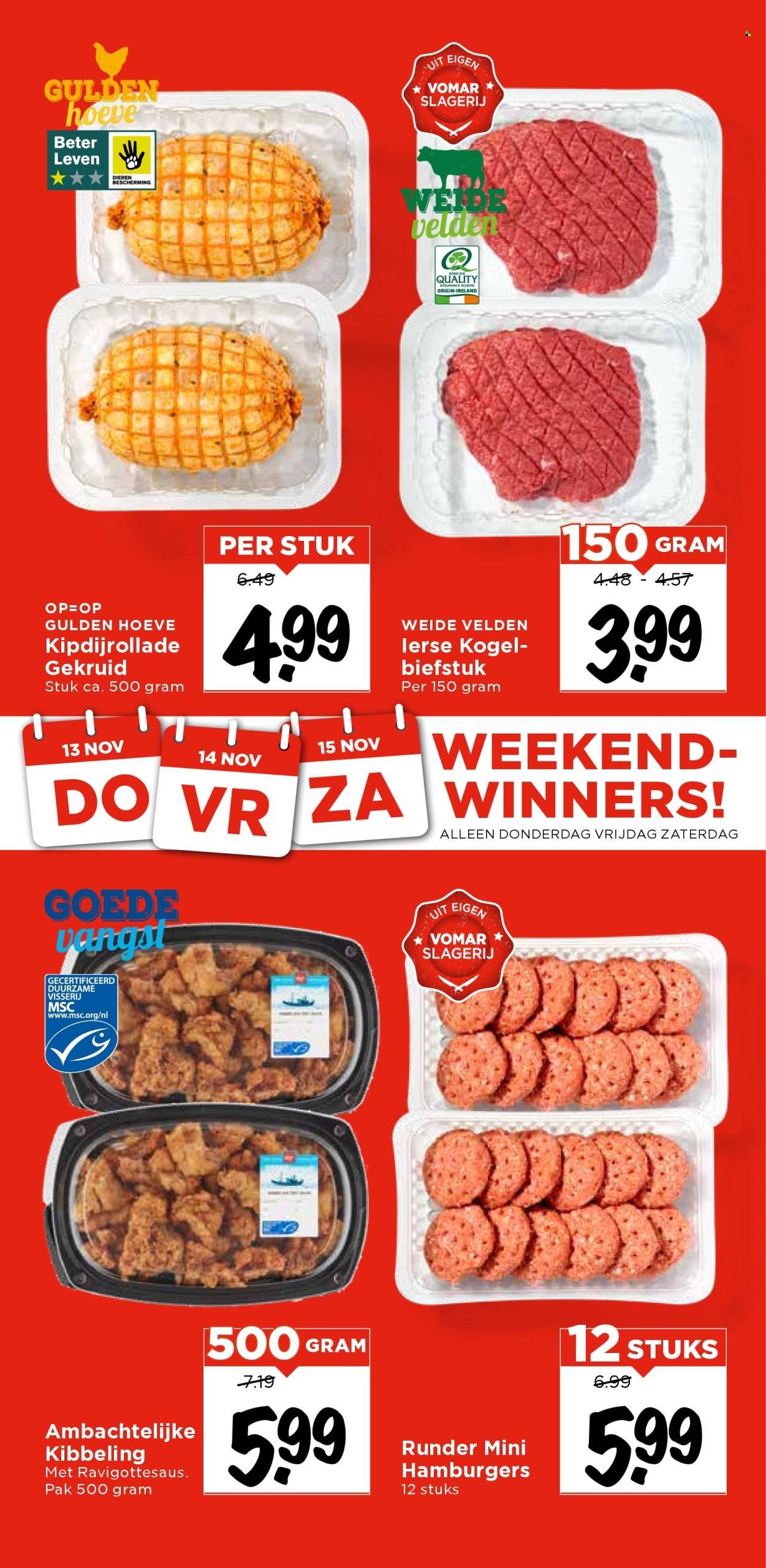 VOMAR folder - Van donderdag 13 november 2025