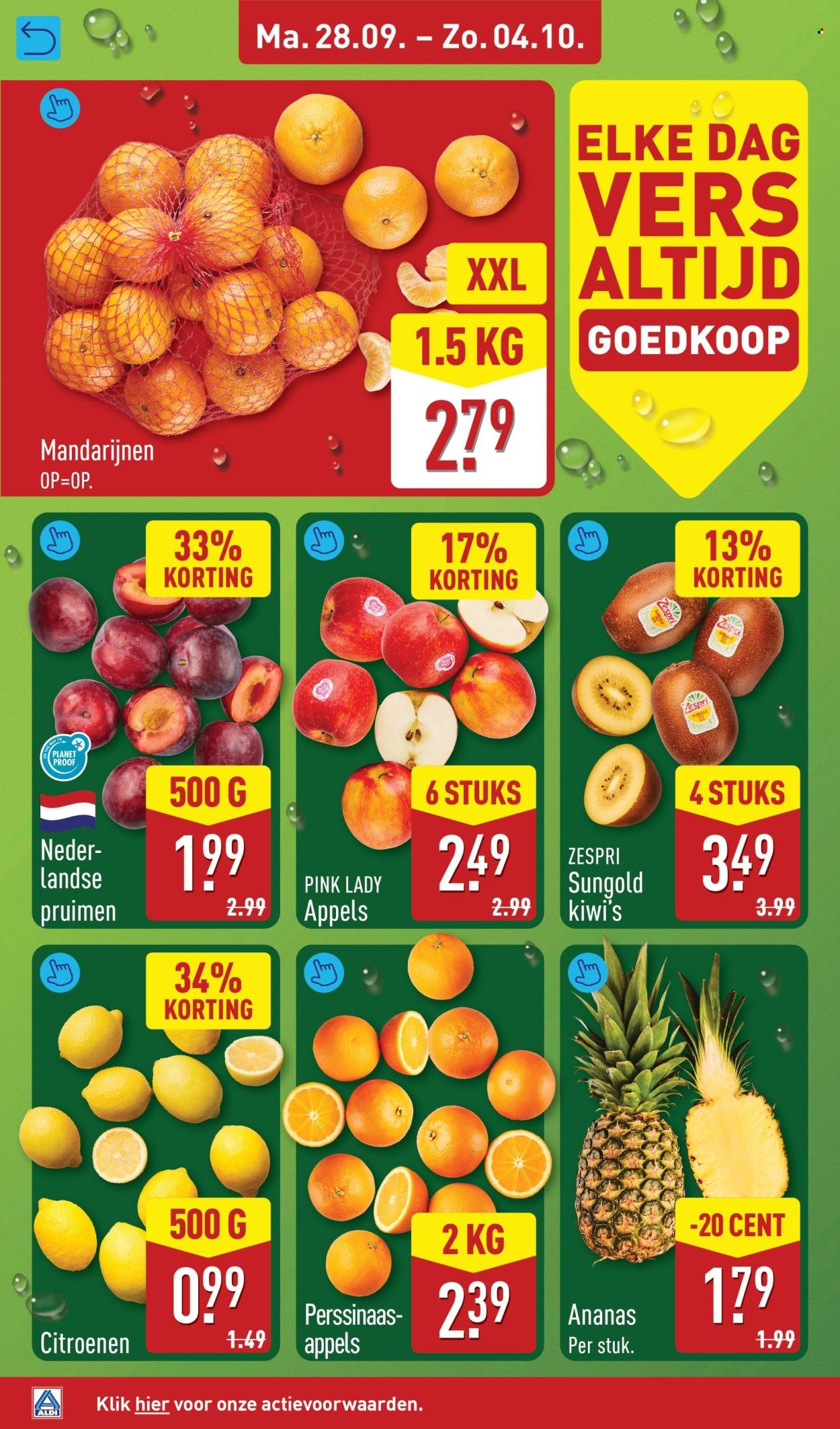 ALDI folder - Van maandag 28 september 2026