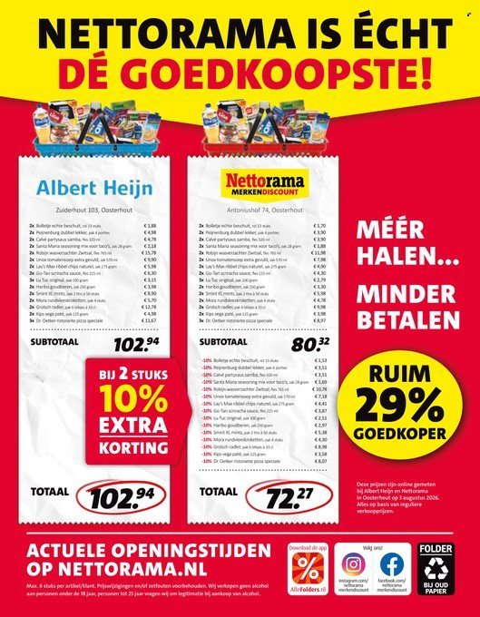 NETTORAMA folder - Van maandag 17 augustus 2026