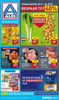ALDI folder - Van maandag 3 november 2025 (2025-11-03 - 2025-11-09)
