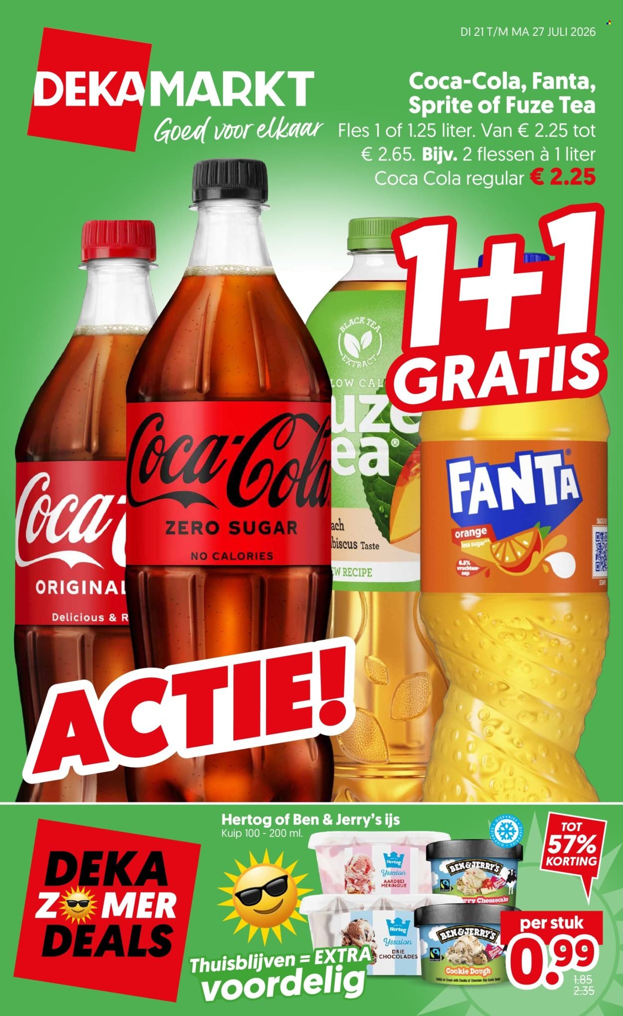 DEKAMARKT folder - Van dinsdag 21 juli 2026