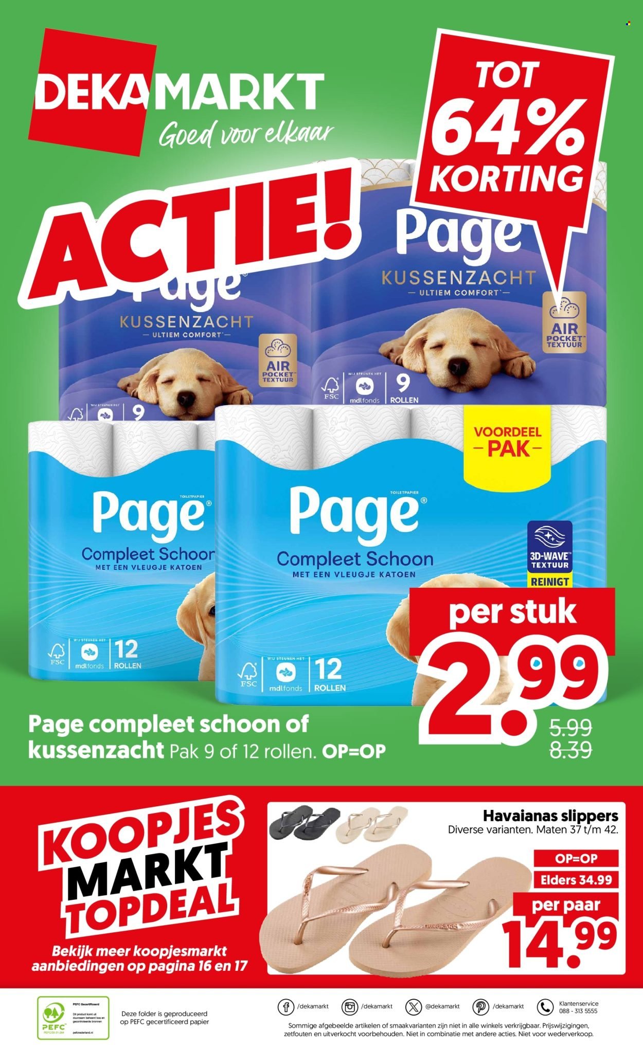 DEKAMARKT folder - Van dinsdag 21 juli 2026