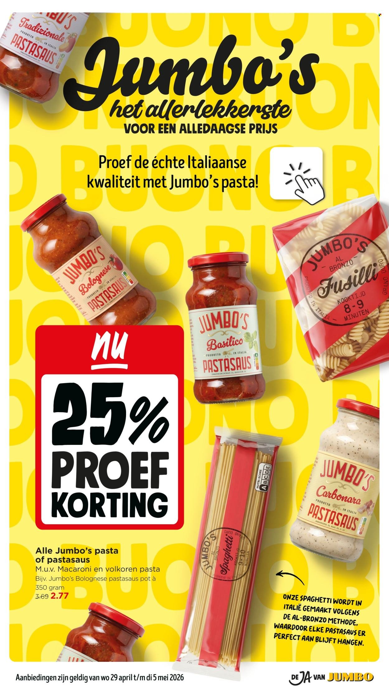 JUMBO folder - Van woensdag 29 april 2026
