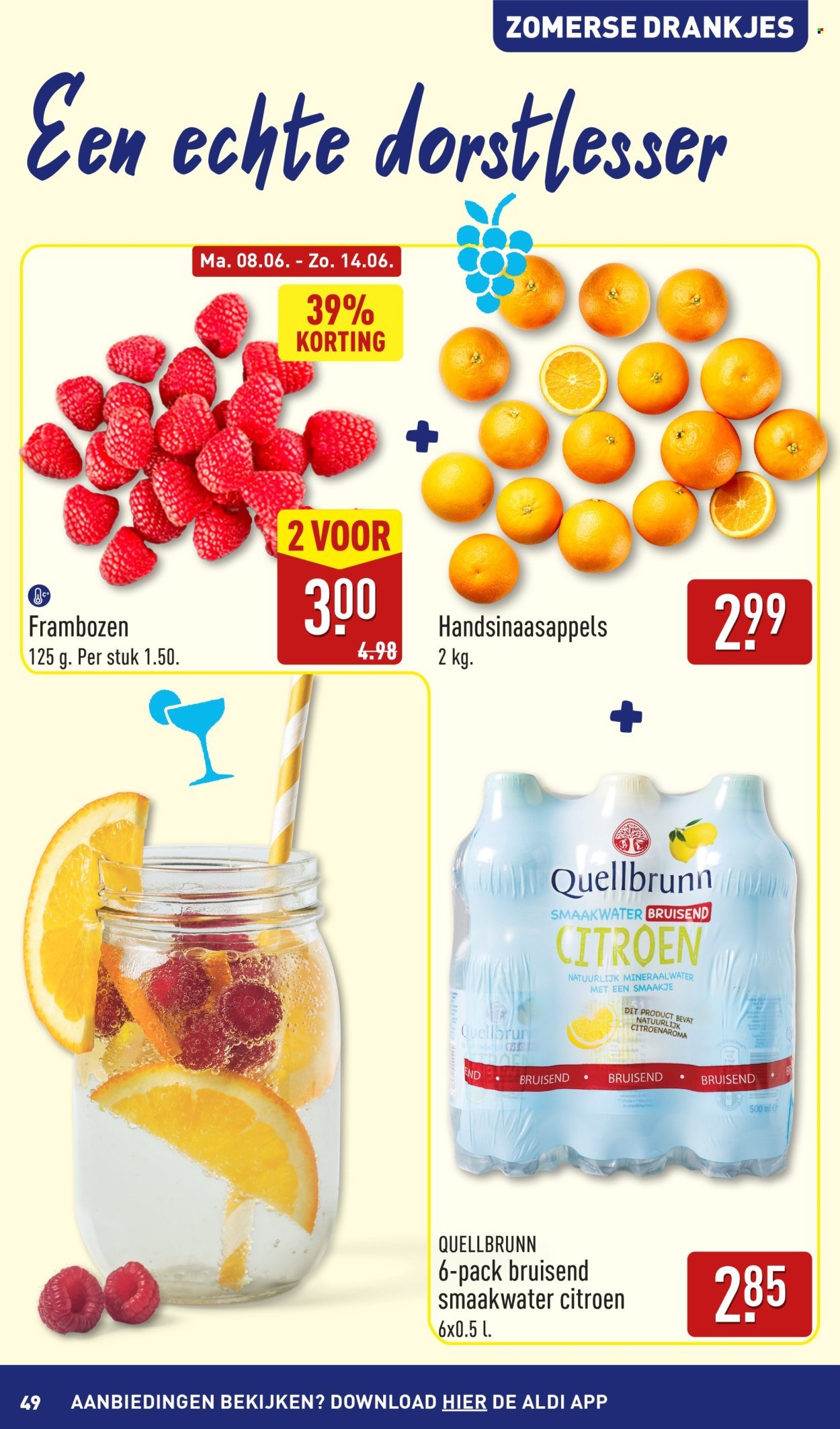 ALDI folder - Buiten eten