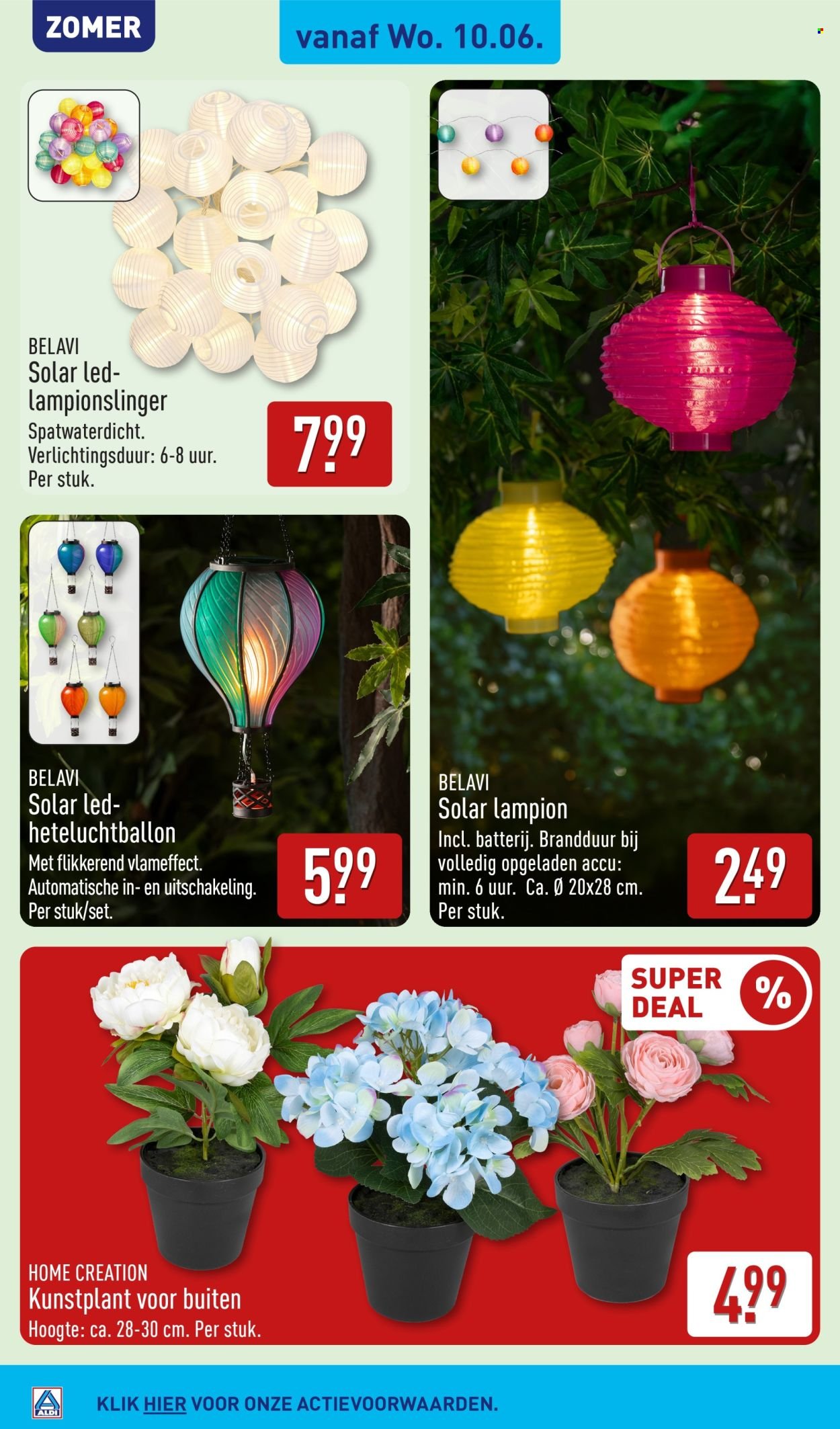ALDI folder - Buiten eten