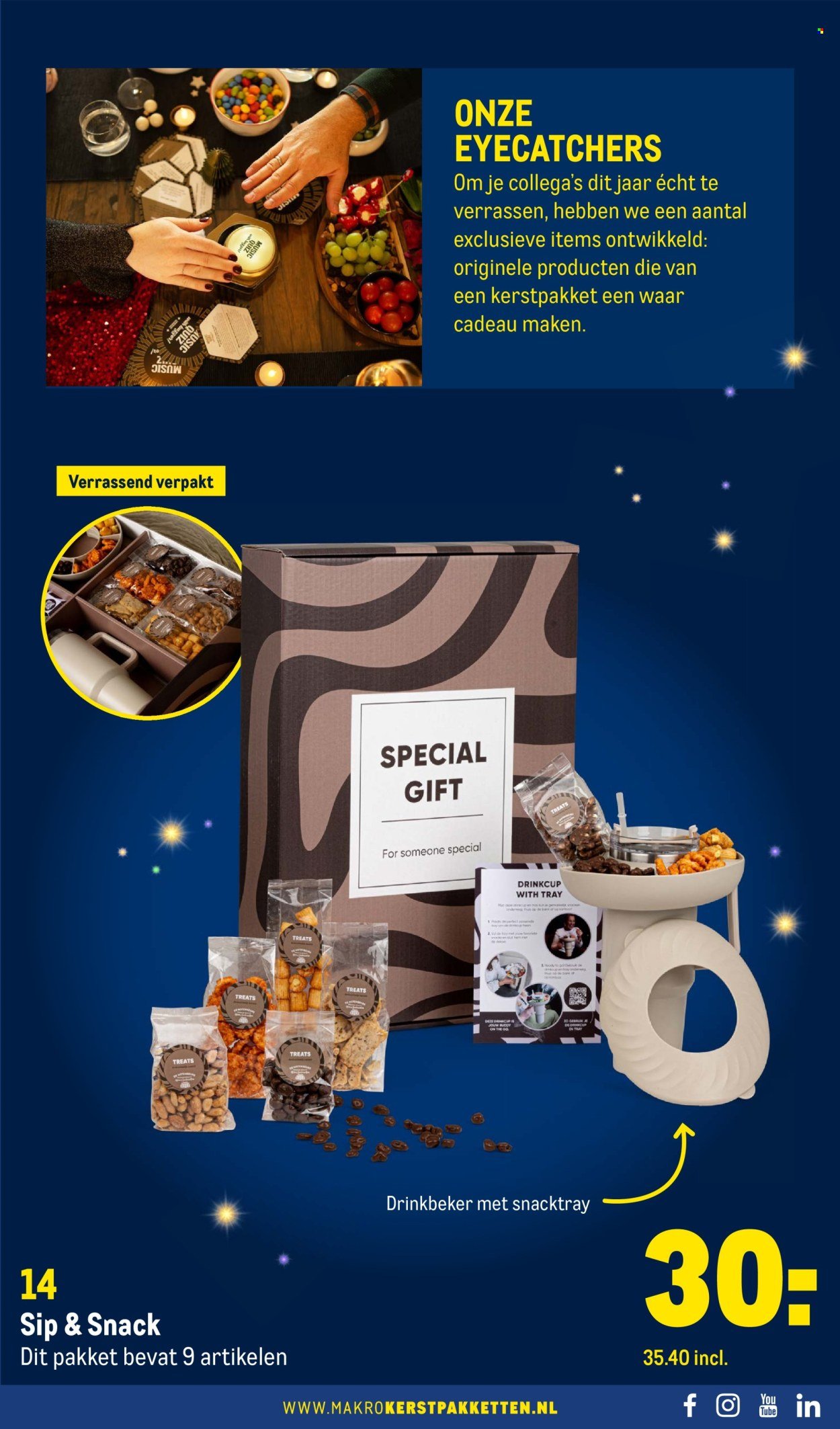 MAKRO folder - Kerstpakketten