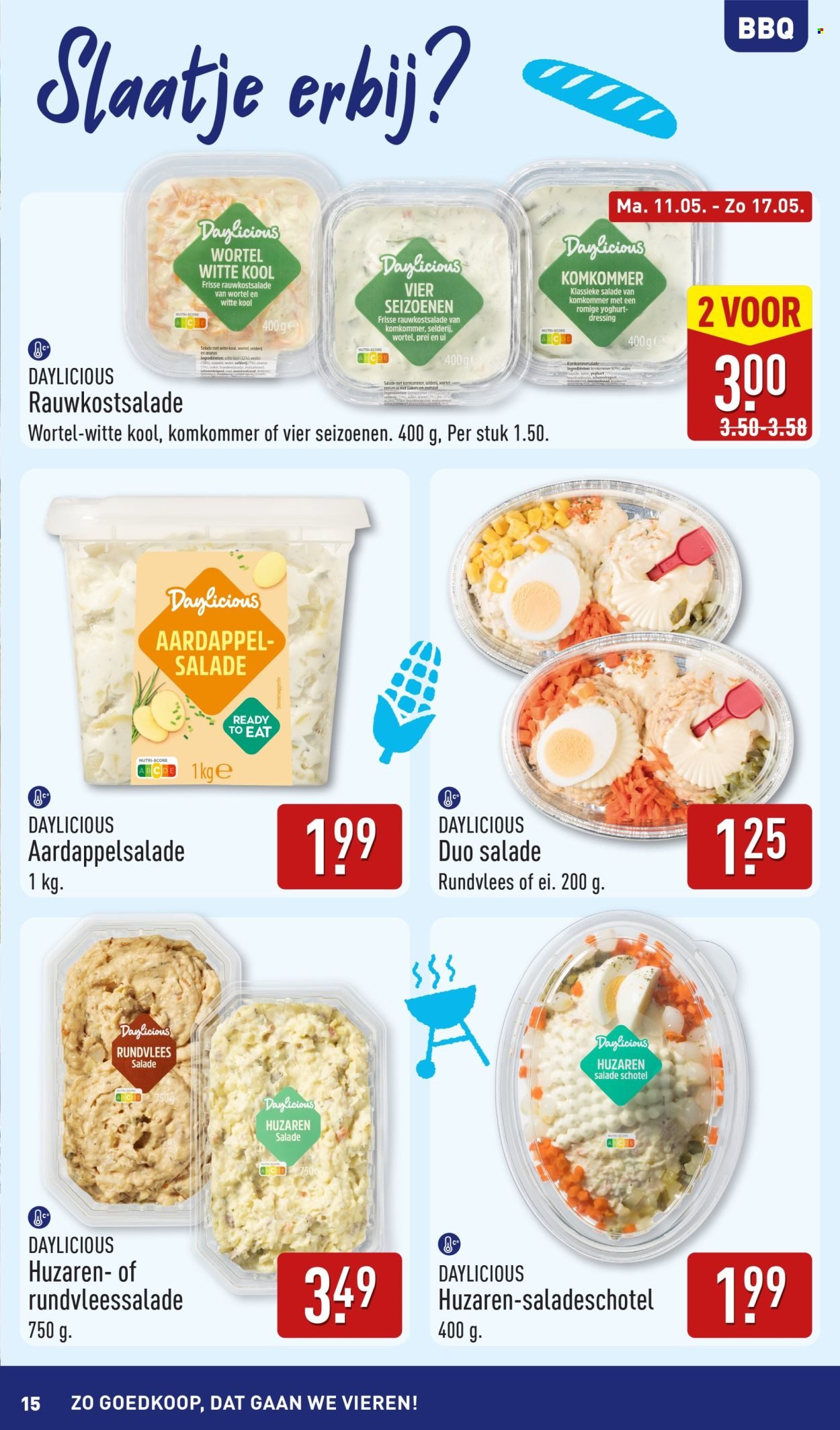 ALDI folder - Buiten eten