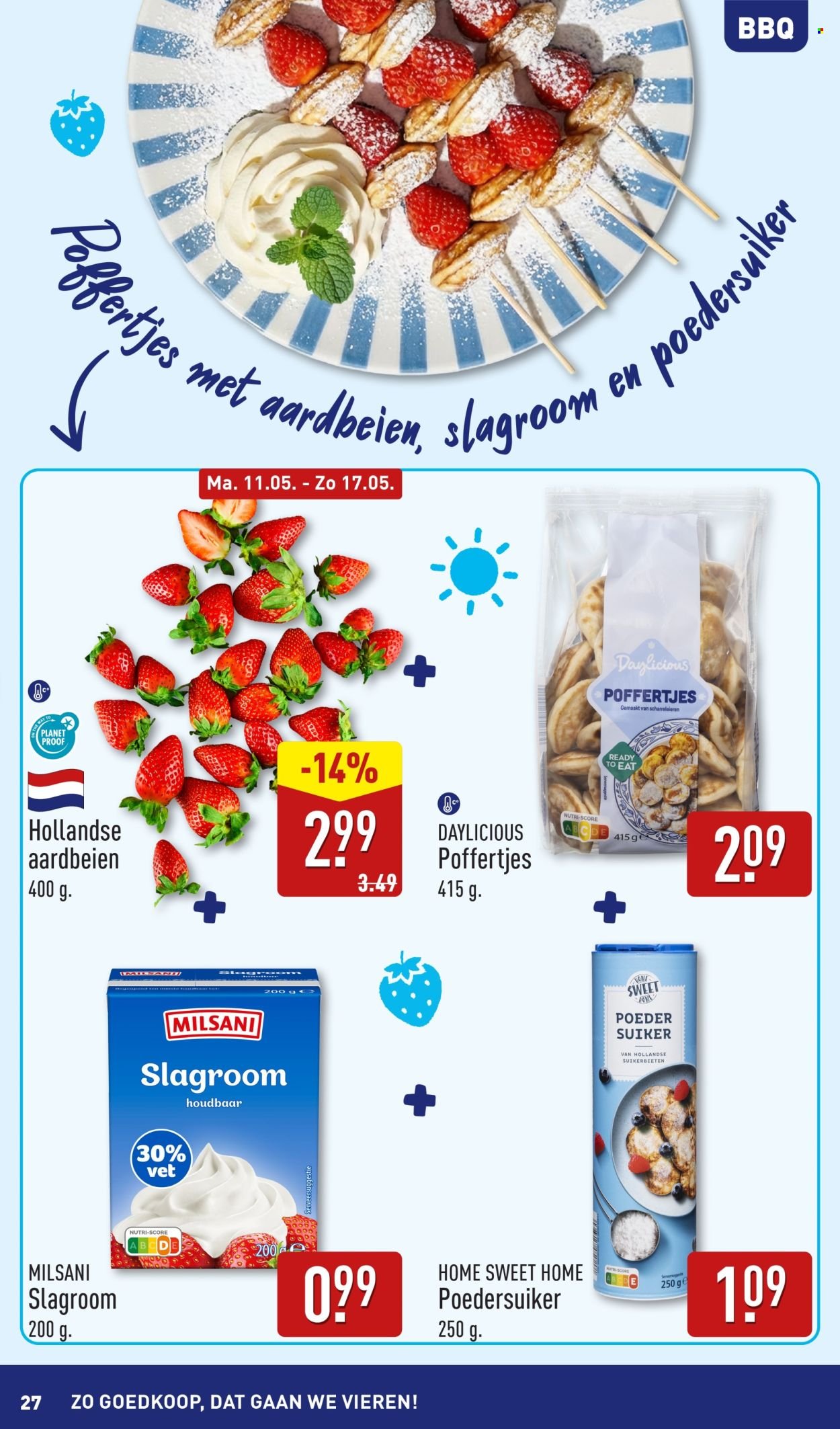 ALDI folder - Buiten eten
