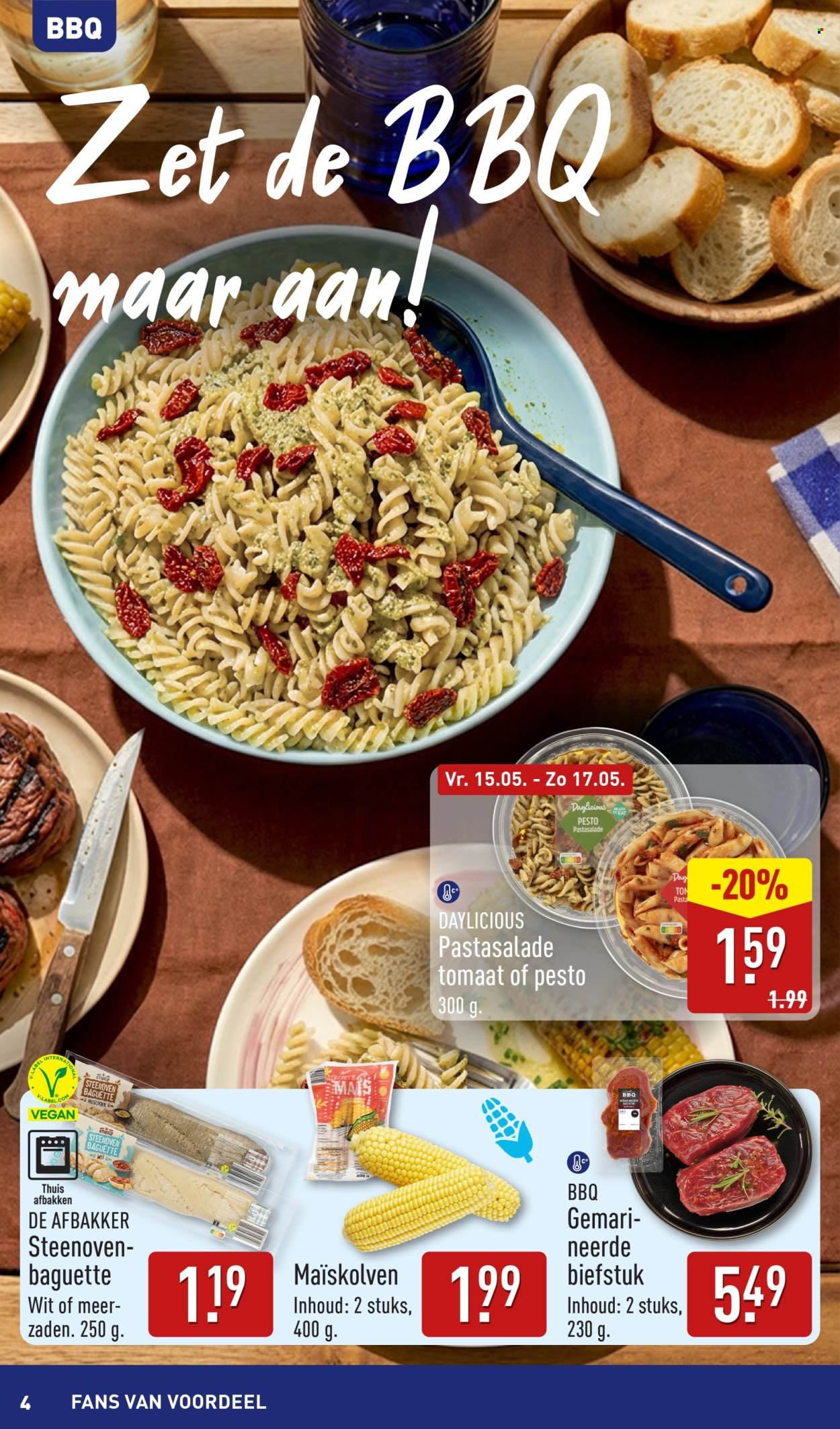ALDI folder - Buiten eten