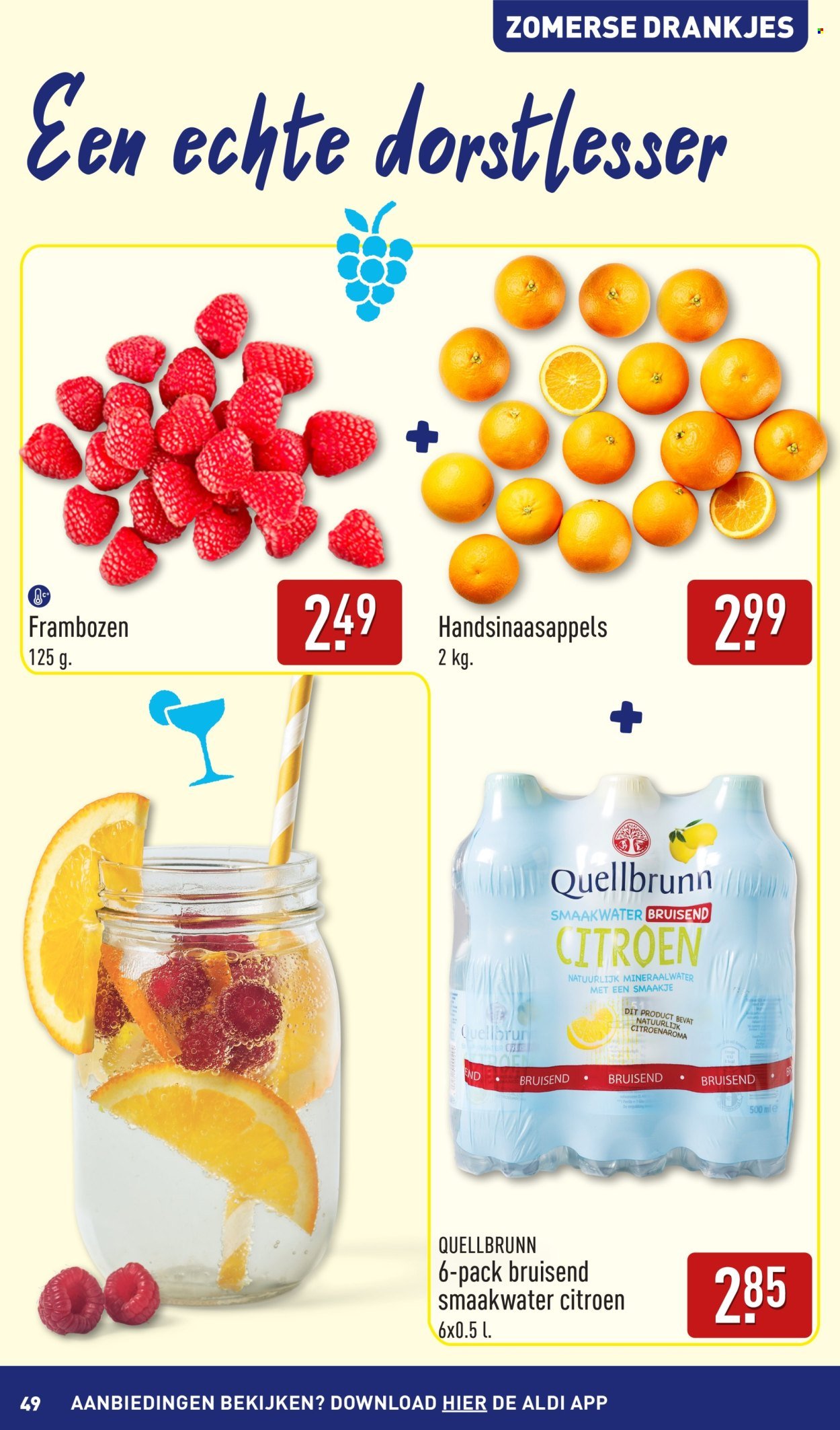 ALDI folder - Buiten eten