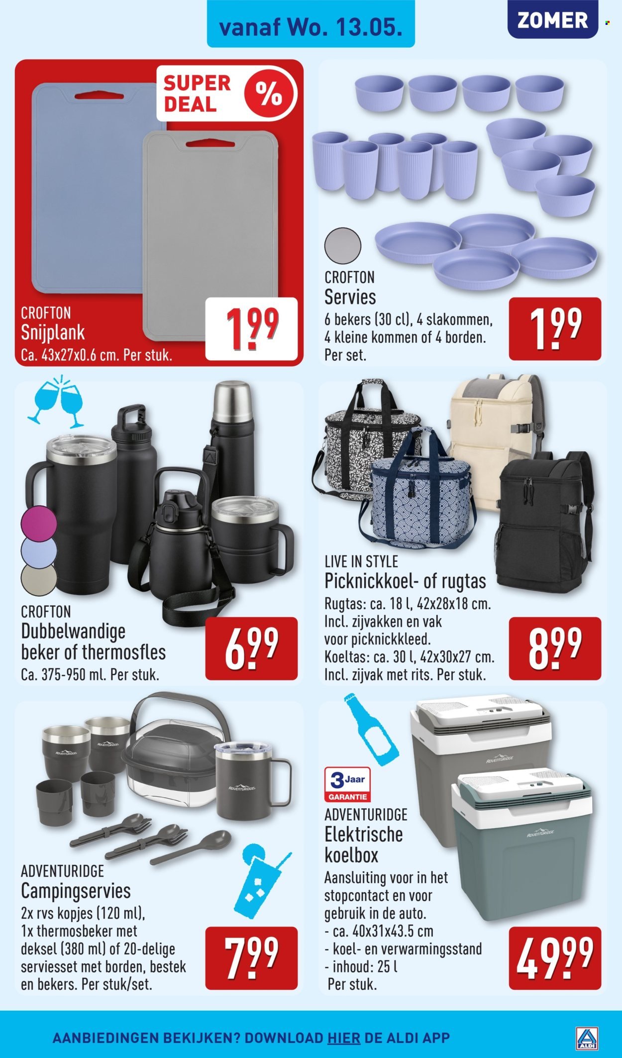 ALDI folder - Buiten eten