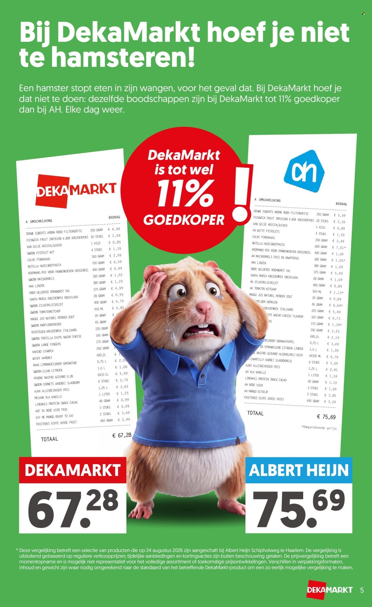 DEKAMARKT folder - Van dinsdag 15 september 2026