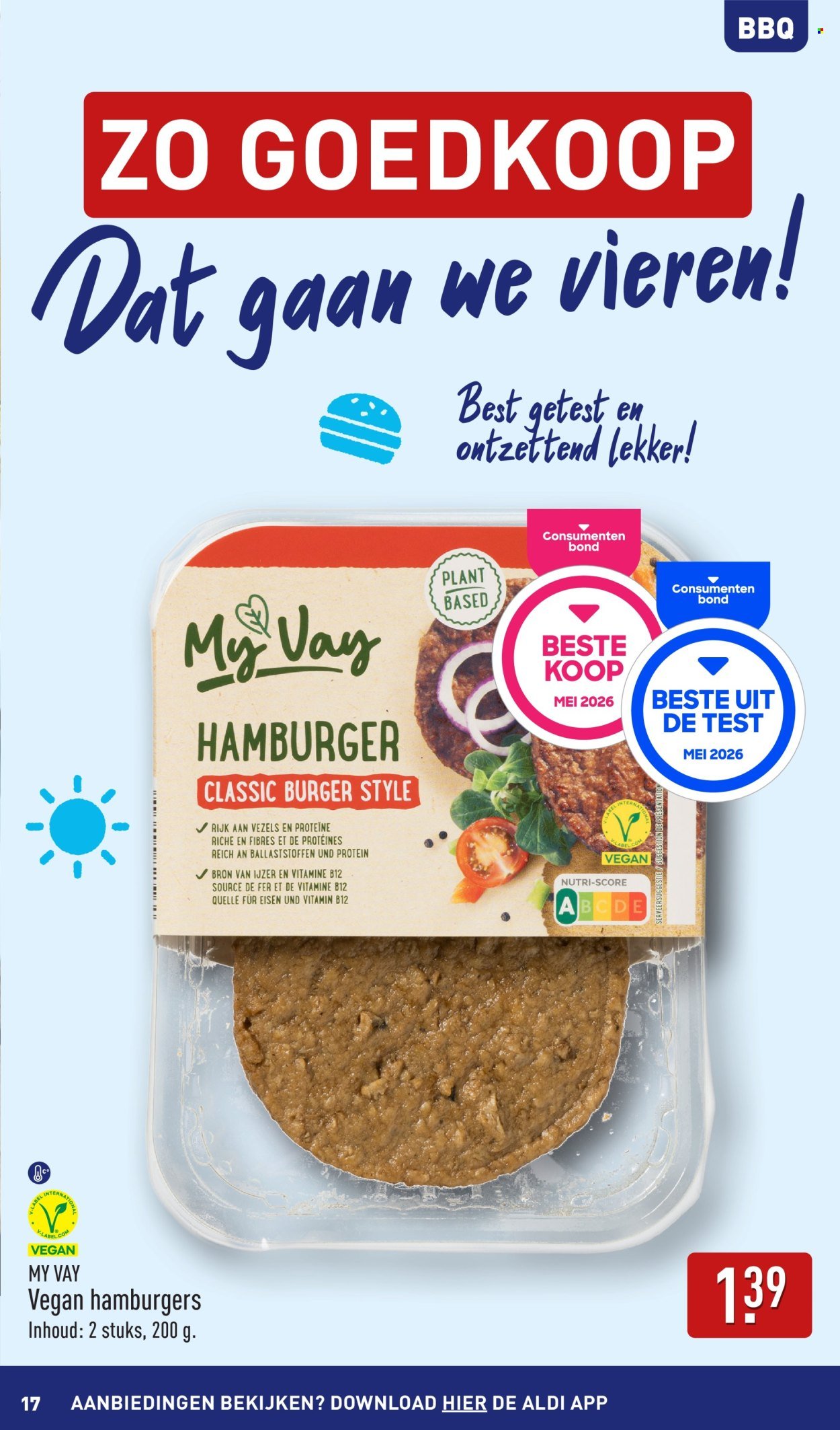 ALDI folder - Buiten eten