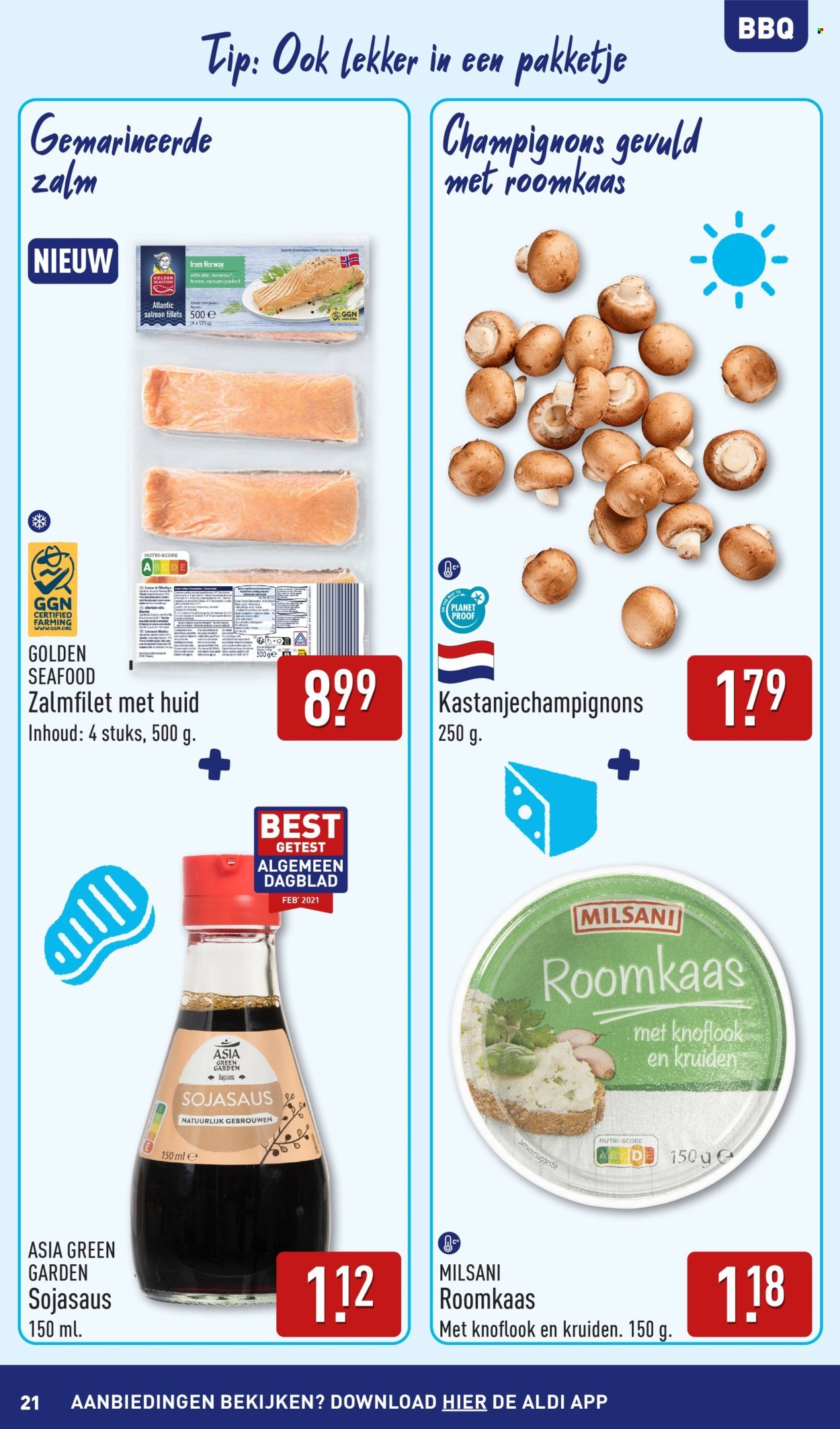 ALDI folder - Buiten eten