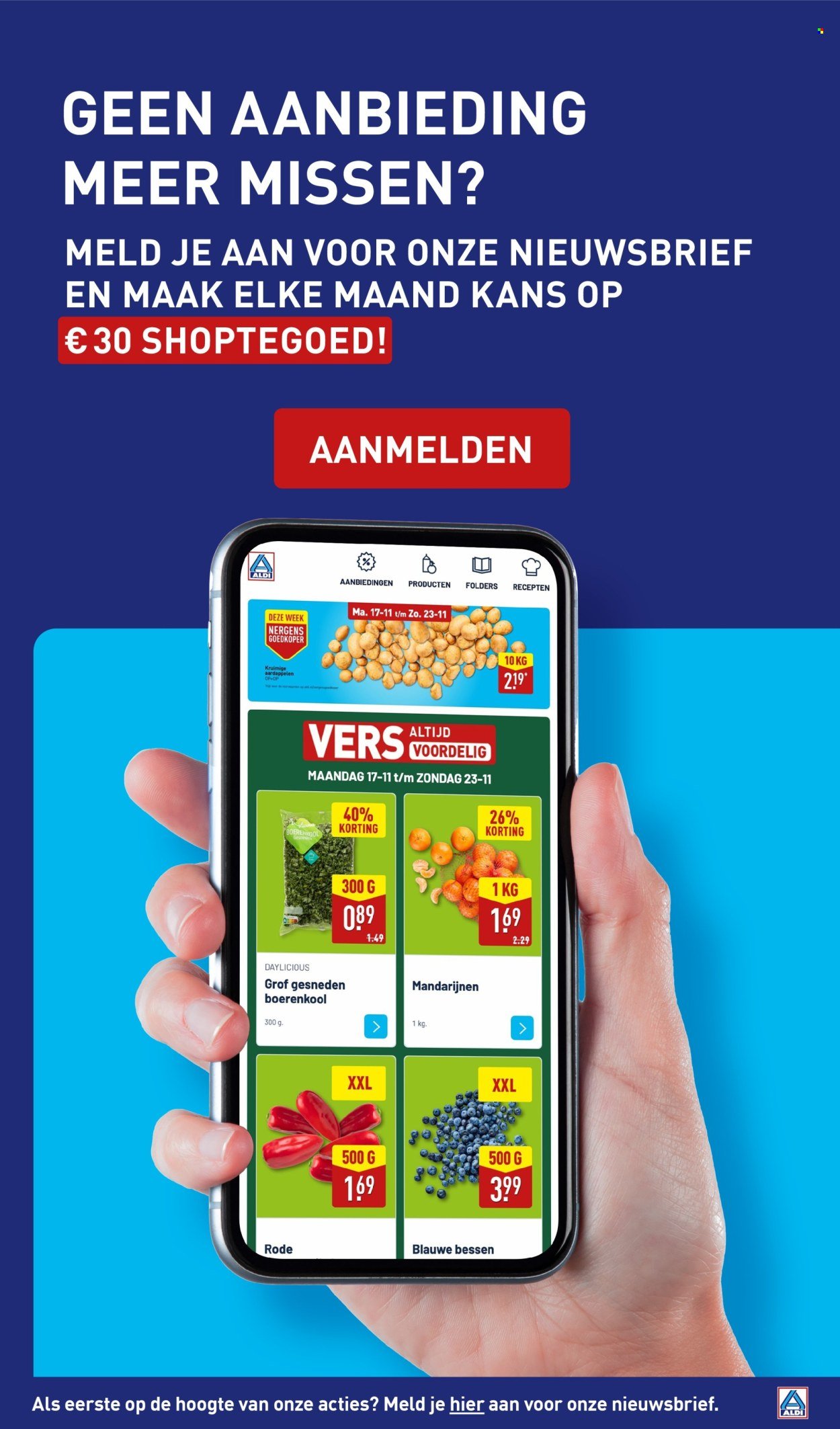 ALDI folder - Buiten eten