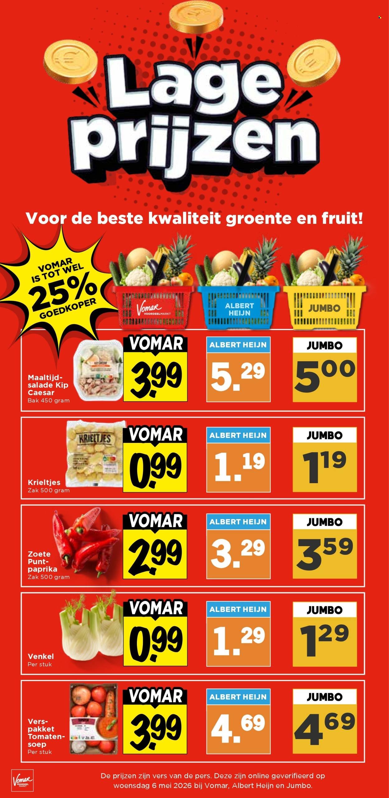 VOMAR folder - Van donderdag 21 mei 2026