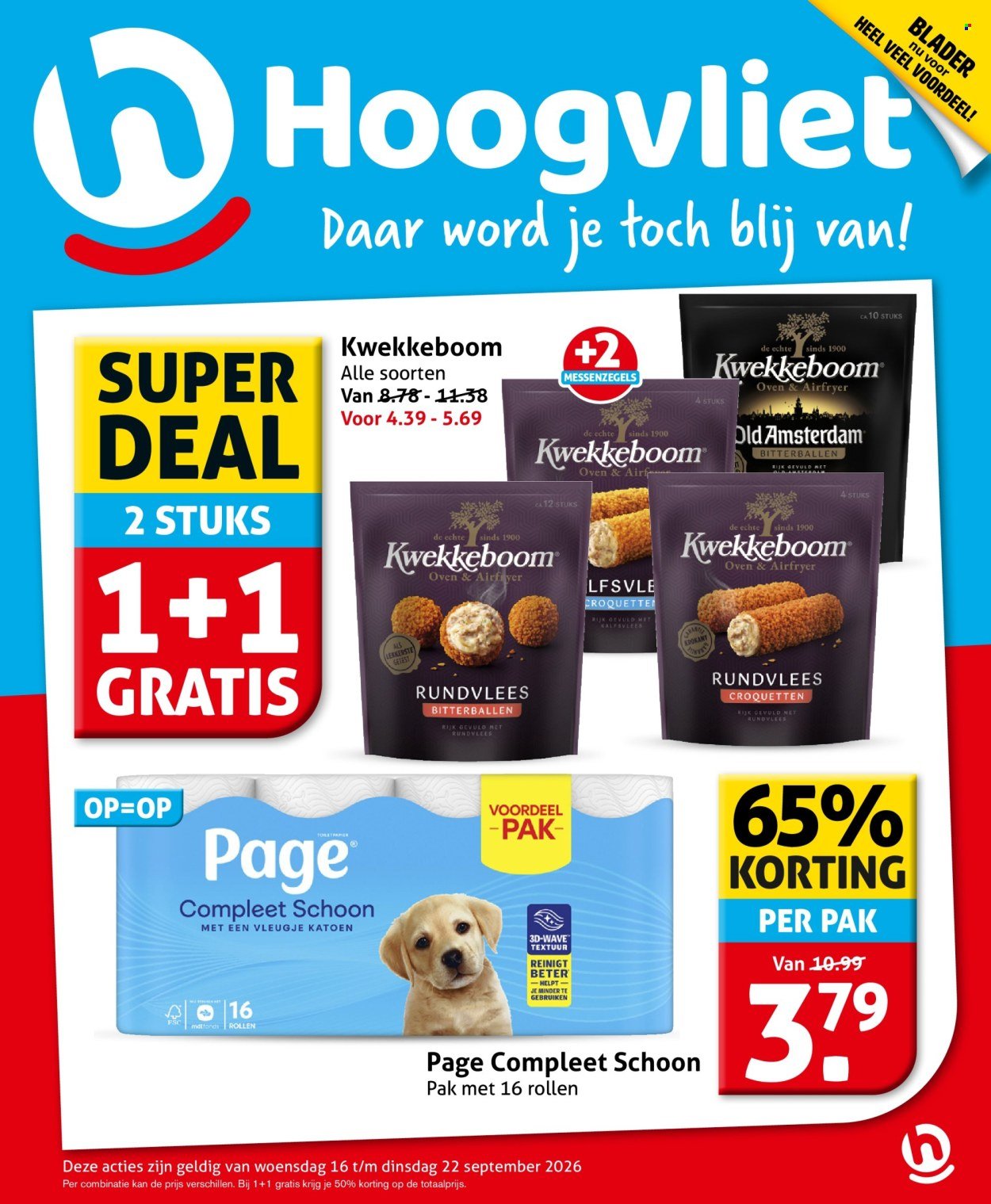 HOOGVLIET folder - Van woensdag 16 september 2026