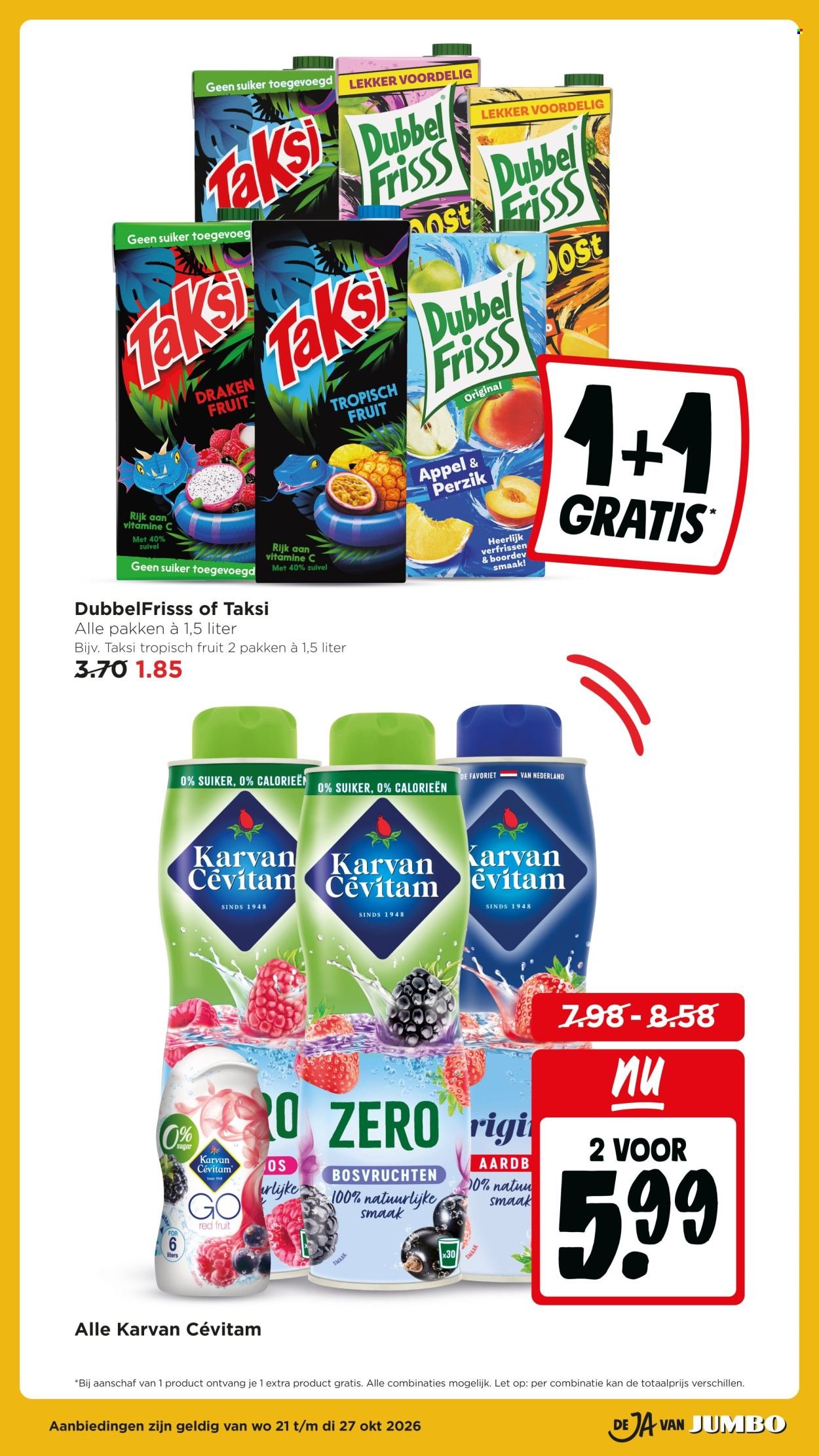 JUMBO folder - Van woensdag 21 oktober 2026