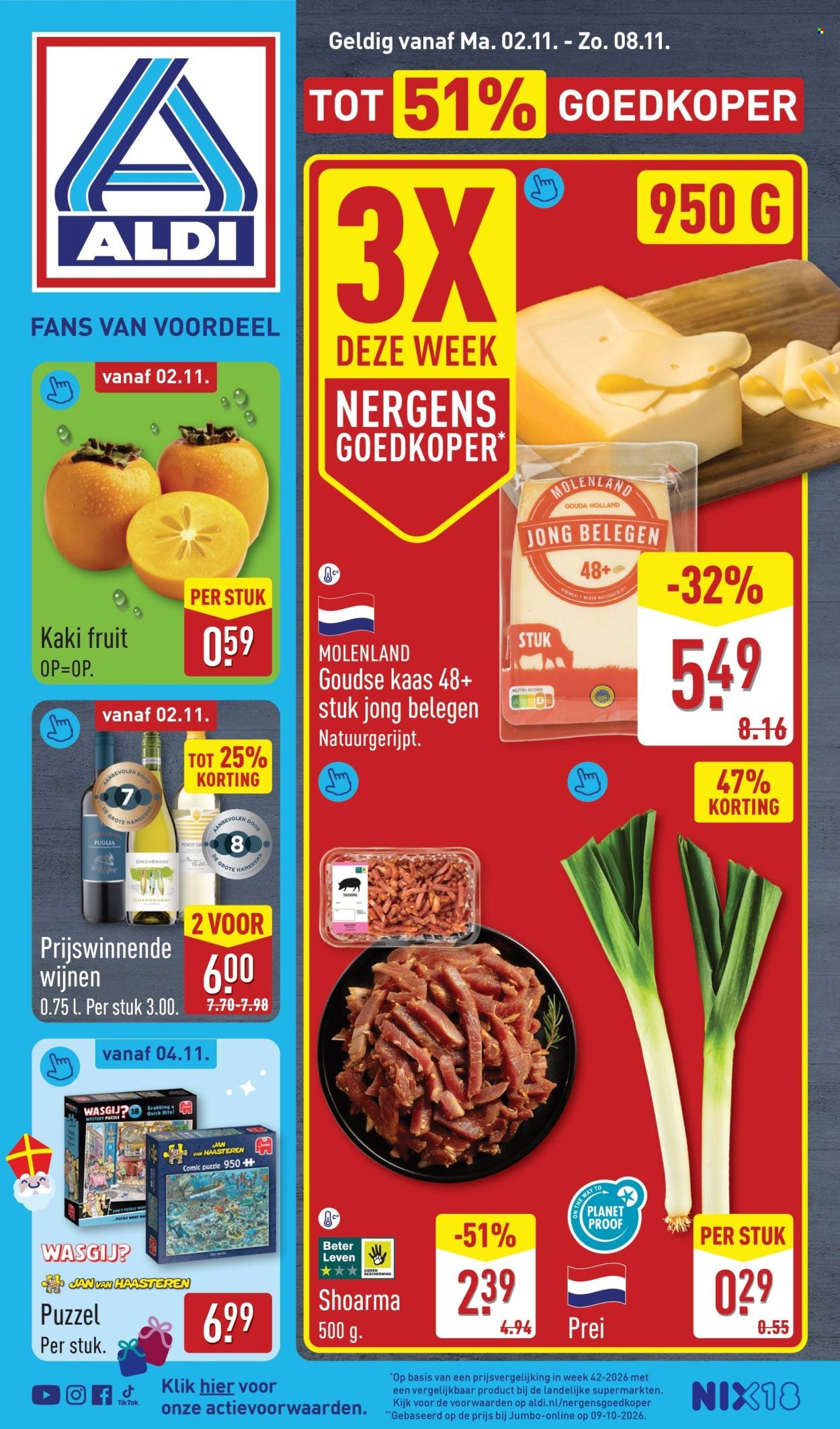ALDI folder - Van maandag 2 november 2026