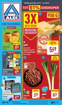 ALDI folder - Van maandag 2 november 2026