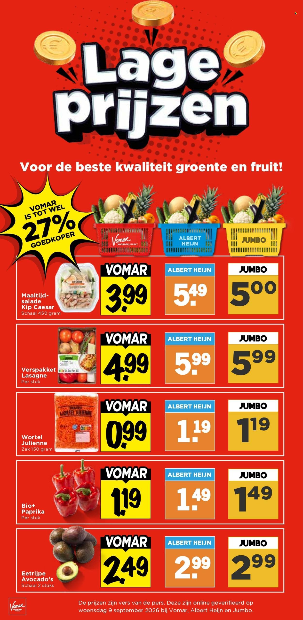 VOMAR folder - Van donderdag 17 september 2026