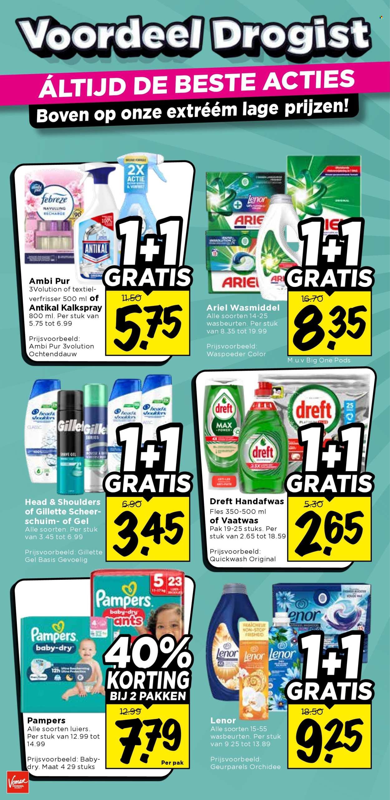 VOMAR folder - Van zondag 25 oktober 2026